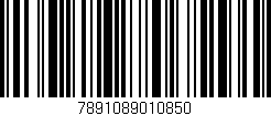 Código de barras (EAN, GTIN, SKU, ISBN): '7891089010850'