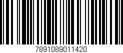 Código de barras (EAN, GTIN, SKU, ISBN): '7891089011420'