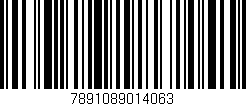 Código de barras (EAN, GTIN, SKU, ISBN): '7891089014063'