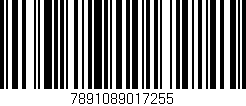 Código de barras (EAN, GTIN, SKU, ISBN): '7891089017255'
