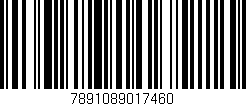 Código de barras (EAN, GTIN, SKU, ISBN): '7891089017460'