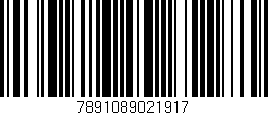 Código de barras (EAN, GTIN, SKU, ISBN): '7891089021917'