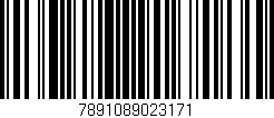 Código de barras (EAN, GTIN, SKU, ISBN): '7891089023171'