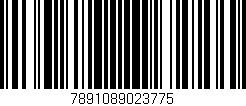 Código de barras (EAN, GTIN, SKU, ISBN): '7891089023775'