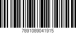 Código de barras (EAN, GTIN, SKU, ISBN): '7891089041915'