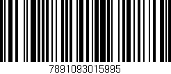 Código de barras (EAN, GTIN, SKU, ISBN): '7891093015995'