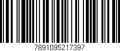 Código de barras (EAN, GTIN, SKU, ISBN): '7891095217397'