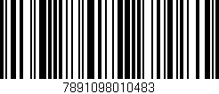 Código de barras (EAN, GTIN, SKU, ISBN): '7891098010483'