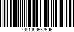 Código de barras (EAN, GTIN, SKU, ISBN): '7891098557506'