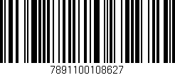 Código de barras (EAN, GTIN, SKU, ISBN): '7891100108627'