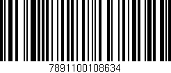 Código de barras (EAN, GTIN, SKU, ISBN): '7891100108634'