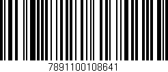 Código de barras (EAN, GTIN, SKU, ISBN): '7891100108641'