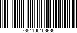 Código de barras (EAN, GTIN, SKU, ISBN): '7891100108689'