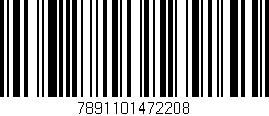 Código de barras (EAN, GTIN, SKU, ISBN): '7891101472208'