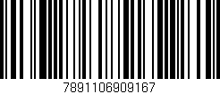 Código de barras (EAN, GTIN, SKU, ISBN): '7891106909167'