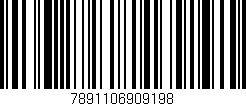 Código de barras (EAN, GTIN, SKU, ISBN): '7891106909198'