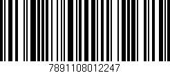 Código de barras (EAN, GTIN, SKU, ISBN): '7891108012247'