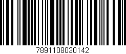 Código de barras (EAN, GTIN, SKU, ISBN): '7891108030142'