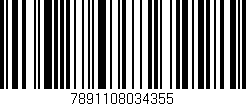 Código de barras (EAN, GTIN, SKU, ISBN): '7891108034355'