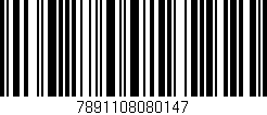 Código de barras (EAN, GTIN, SKU, ISBN): '7891108080147'