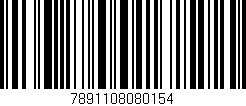 Código de barras (EAN, GTIN, SKU, ISBN): '7891108080154'