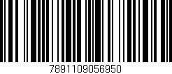 Código de barras (EAN, GTIN, SKU, ISBN): '7891109056950'
