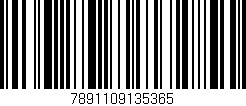 Código de barras (EAN, GTIN, SKU, ISBN): '7891109135365'