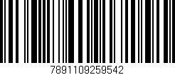 Código de barras (EAN, GTIN, SKU, ISBN): '7891109259542'