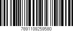 Código de barras (EAN, GTIN, SKU, ISBN): '7891109259580'