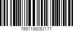 Código de barras (EAN, GTIN, SKU, ISBN): '7891109262177'