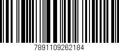 Código de barras (EAN, GTIN, SKU, ISBN): '7891109262184'