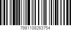 Código de barras (EAN, GTIN, SKU, ISBN): '7891109263754'