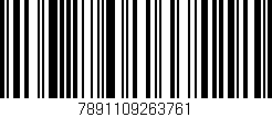 Código de barras (EAN, GTIN, SKU, ISBN): '7891109263761'