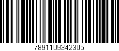 Código de barras (EAN, GTIN, SKU, ISBN): '7891109342305'