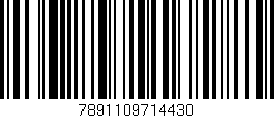 Código de barras (EAN, GTIN, SKU, ISBN): '7891109714430'