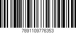 Código de barras (EAN, GTIN, SKU, ISBN): '7891109776353'