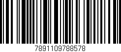 Código de barras (EAN, GTIN, SKU, ISBN): '7891109788578'