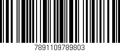 Código de barras (EAN, GTIN, SKU, ISBN): '7891109789803'