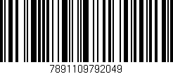 Código de barras (EAN, GTIN, SKU, ISBN): '7891109792049'