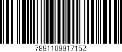 Código de barras (EAN, GTIN, SKU, ISBN): '7891109917152'