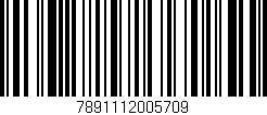Código de barras (EAN, GTIN, SKU, ISBN): '7891112005709'