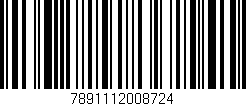 Código de barras (EAN, GTIN, SKU, ISBN): '7891112008724'