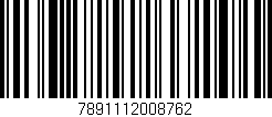 Código de barras (EAN, GTIN, SKU, ISBN): '7891112008762'
