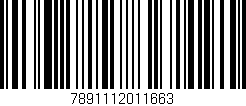 Código de barras (EAN, GTIN, SKU, ISBN): '7891112011663'