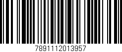 Código de barras (EAN, GTIN, SKU, ISBN): '7891112013957'