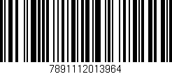 Código de barras (EAN, GTIN, SKU, ISBN): '7891112013964'