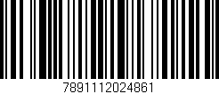 Código de barras (EAN, GTIN, SKU, ISBN): '7891112024861'