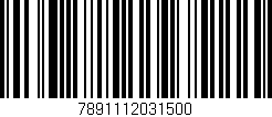 Código de barras (EAN, GTIN, SKU, ISBN): '7891112031500'