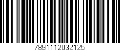 Código de barras (EAN, GTIN, SKU, ISBN): '7891112032125'