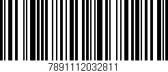 Código de barras (EAN, GTIN, SKU, ISBN): '7891112032811'